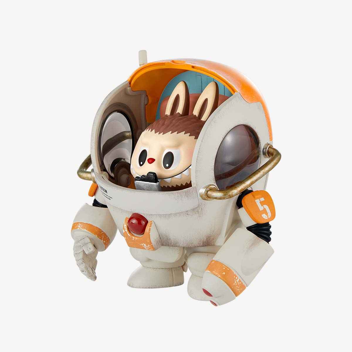 Labubu × Kow Yokoyama – Ausfg Sun Rising Figurine | Artistic Collaboration