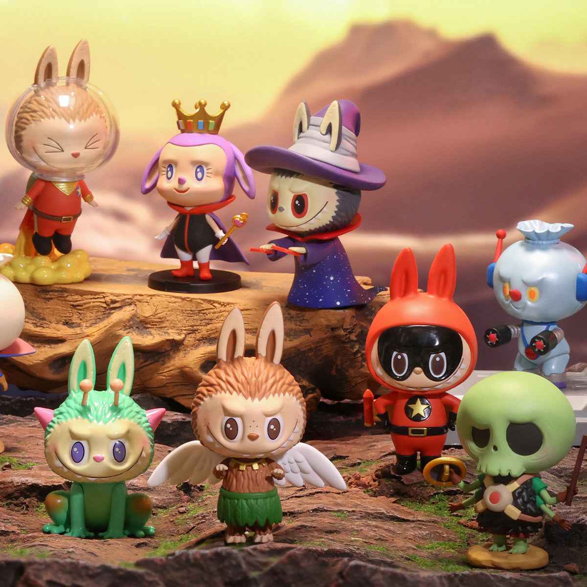 Labubu Warrior – Space Adventure Series Figurine