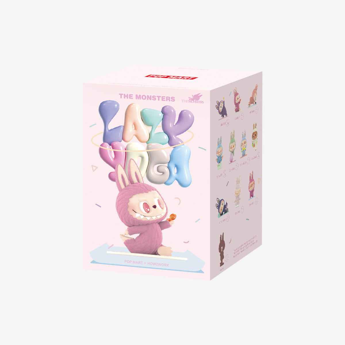 Labubu Lay Down – Lazy Yoga Series Figurine