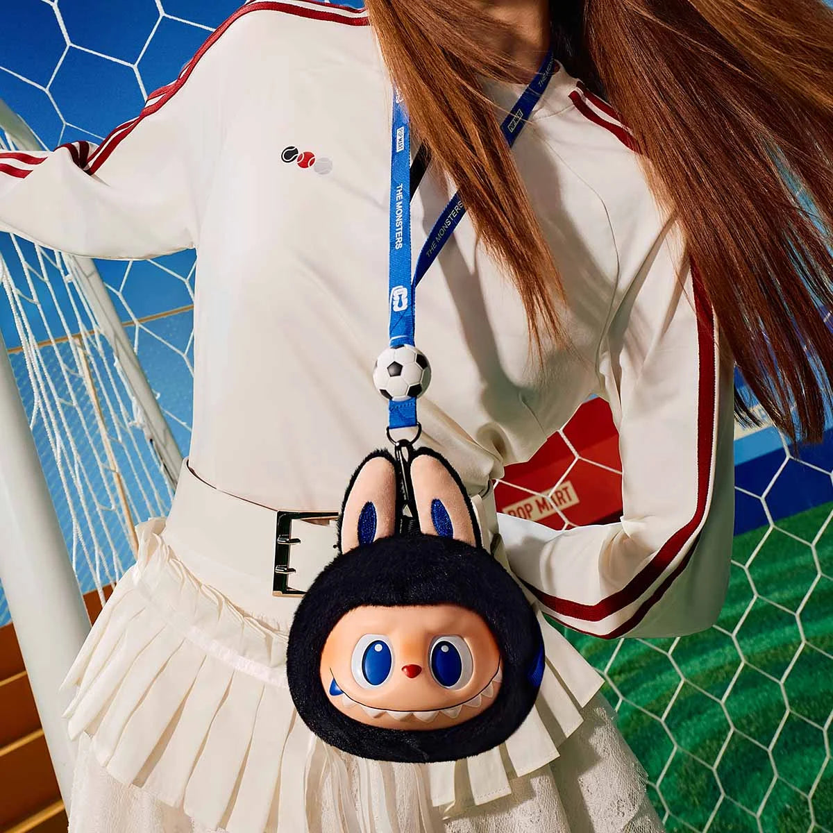 THE MONSTERS × FIFA Series Vinyl Plush Pendant