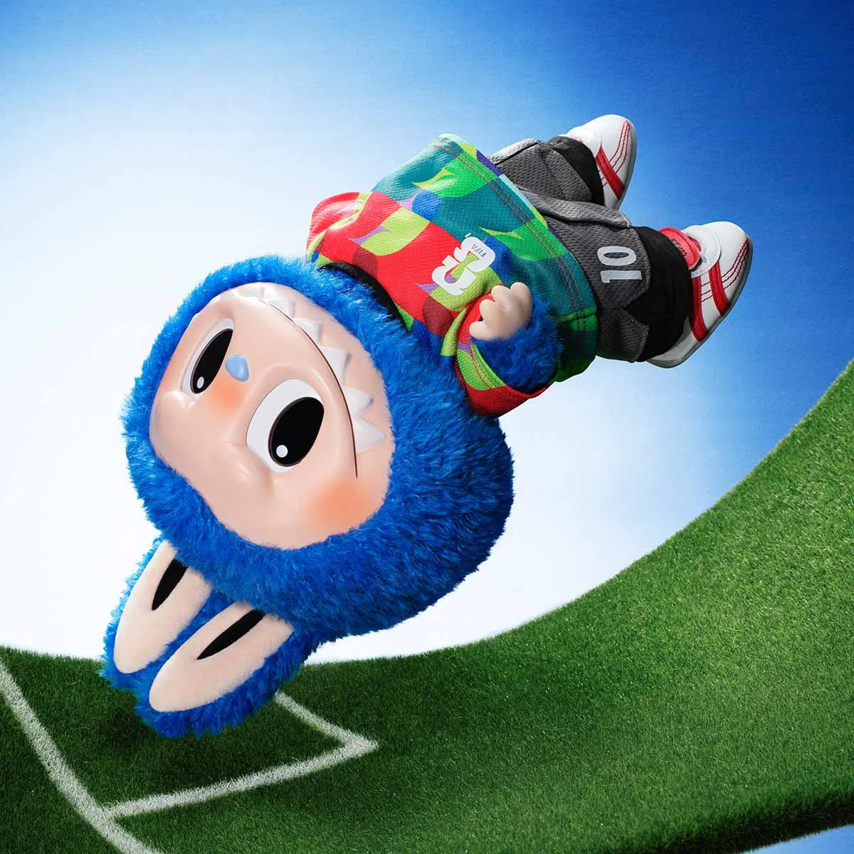 THE MONSTERS × FIFA Series – Catch The Win Vinyl Plush Doll (Special Edition)