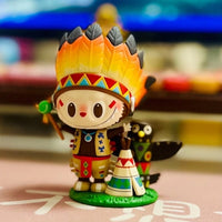 Genuine POP MART Labubu Indian Figure – Primitive Limited Edition