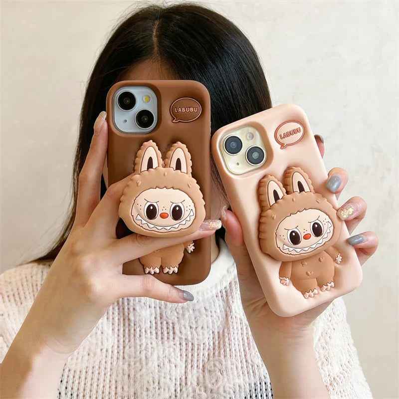 Labubu Brown iPhone case for ultimate protection