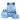 Labubu Blue Flower Backpack — (Special Edition)